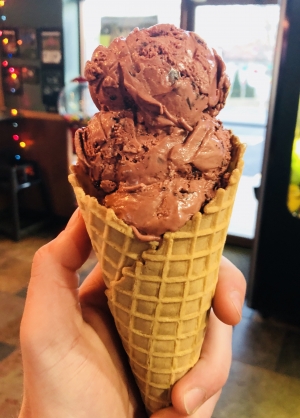 Double Waffle Cone